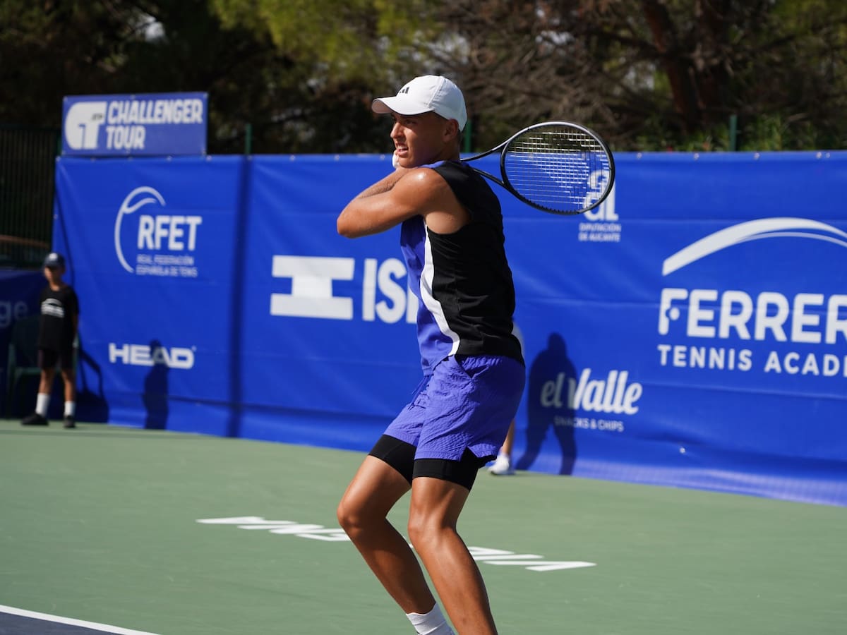 Justin Engel, con 17 años, en cuartos de final en el Ferrero Alicante Challenger de Villena