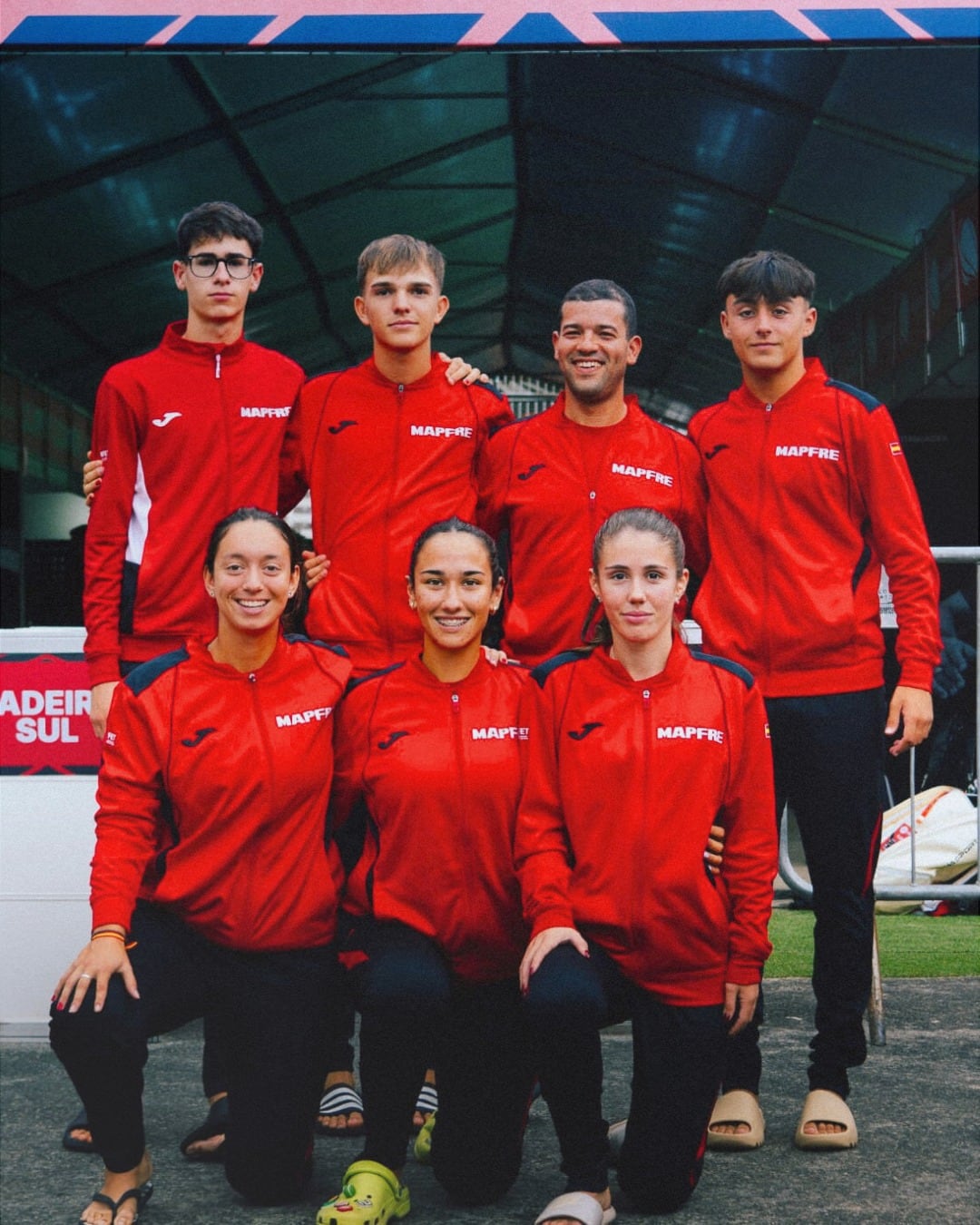 El equipo junior de España para Sao Paulo.