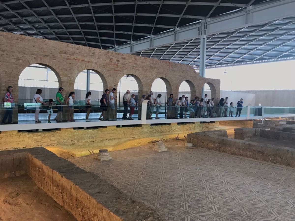 Joyas e historia se unen en la Villa Romana de La Olmeda