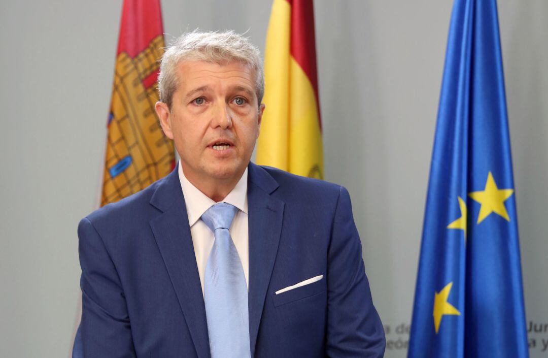 José María Crespo, durante su toma de posesión el pasado 2 de agosto