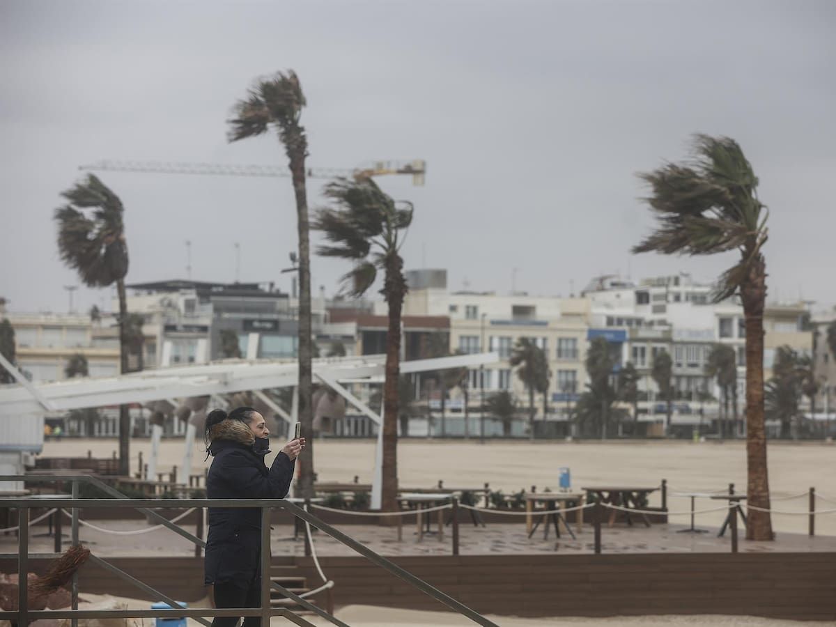 Febrero ha sido muy cálido y seco en la Comunitat Valenciana debido a los temporales de viento