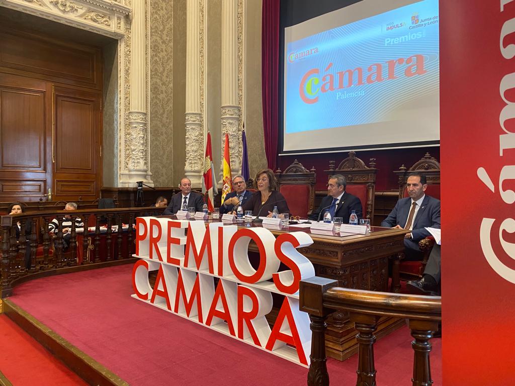 Entrega de los Premios de la Cámara de Comercio de Palencia 2022