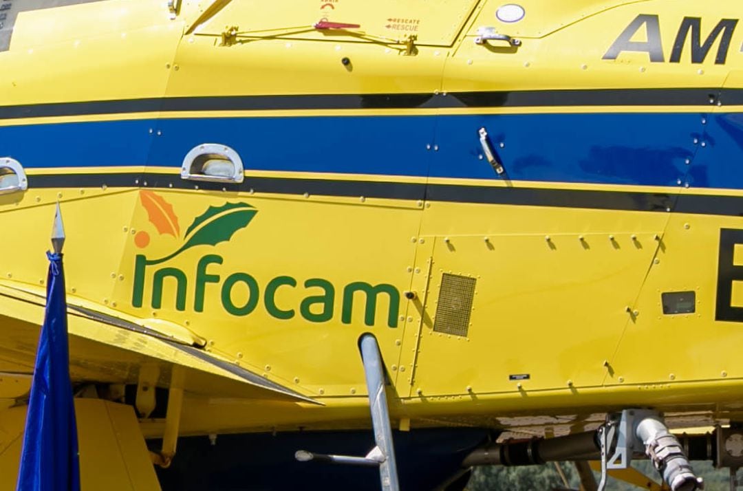 Helicóptero del Plan INFOCAM