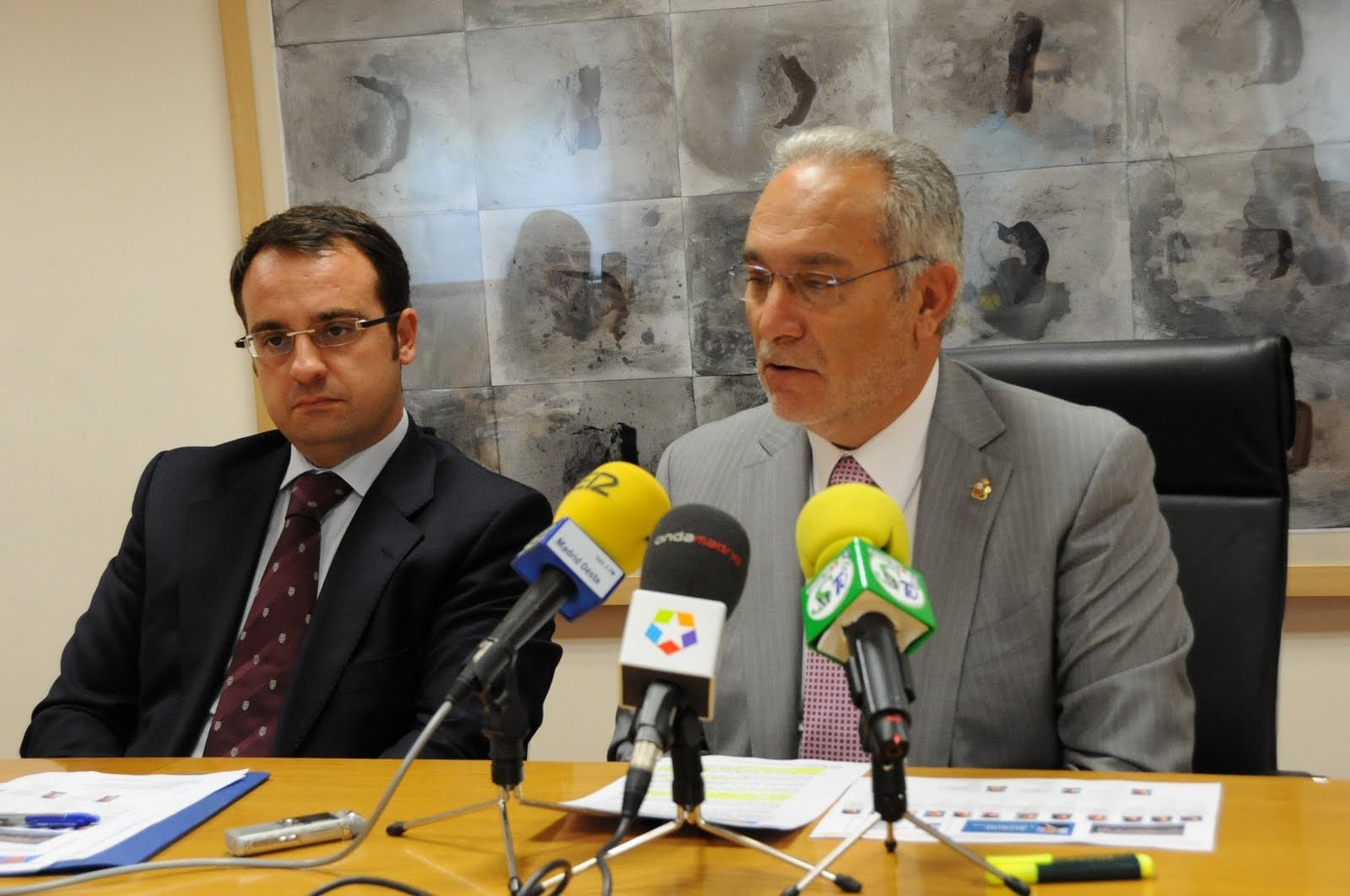 Esteban Parro y Daniel Ortiz, exalcaldes del PP de Móstoles