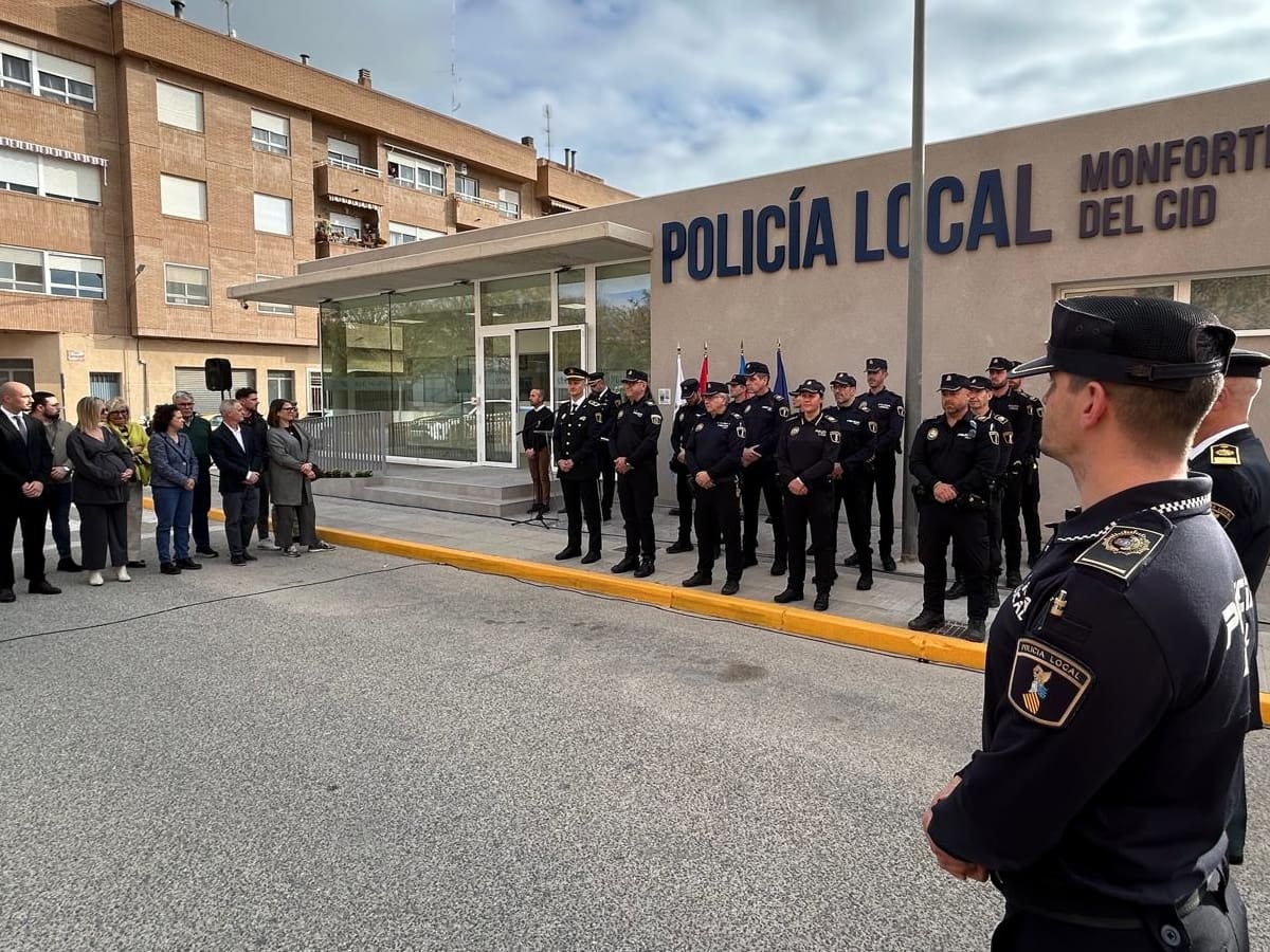 Monforte del Cid inaugura un nuevo retén de la Policía Local para reforzar la seguridad y modernizar el servicio