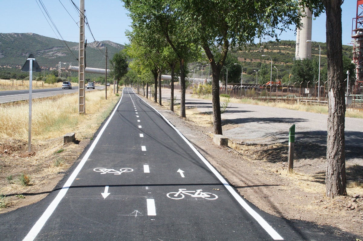 Carril bici a la Dehesa Boyal de Puertollano