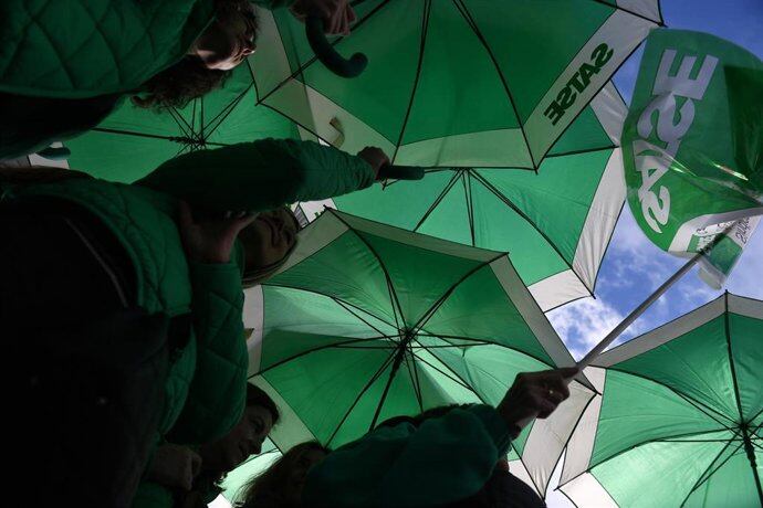 Movilización de enfermeras/Archivo