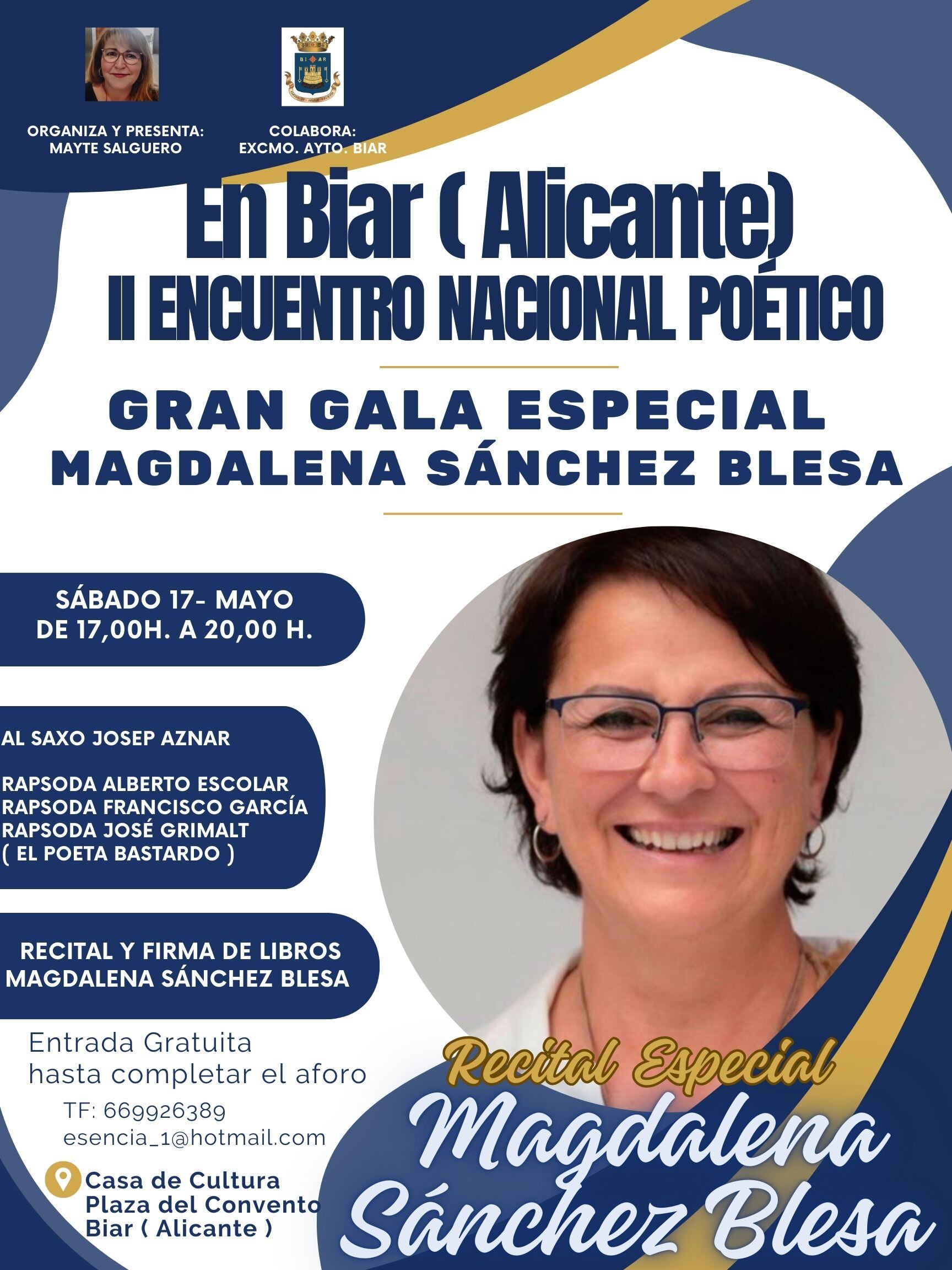 II Encuentro Nacional Poético en Biar