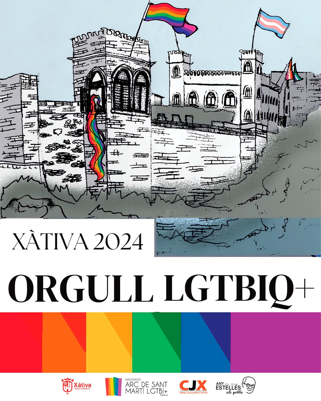 Cartel del Orgullo de Xàtiva