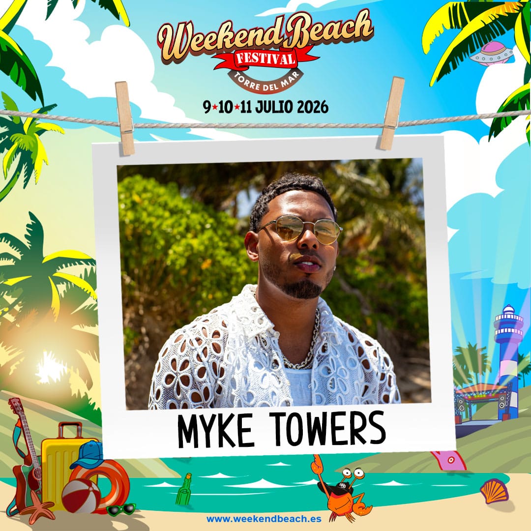 Myke Towers Weekend Beach