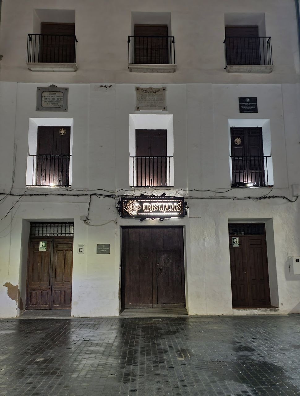 Sede de la comparsa de Cristianos