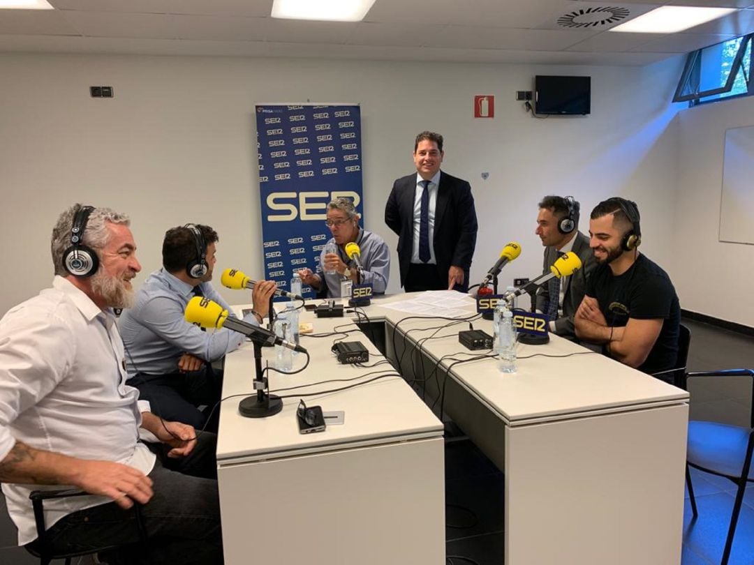 Alex Atala, Pedro Adame, Salomón Hachuel, Manuel Adame y Antonio Naranjo