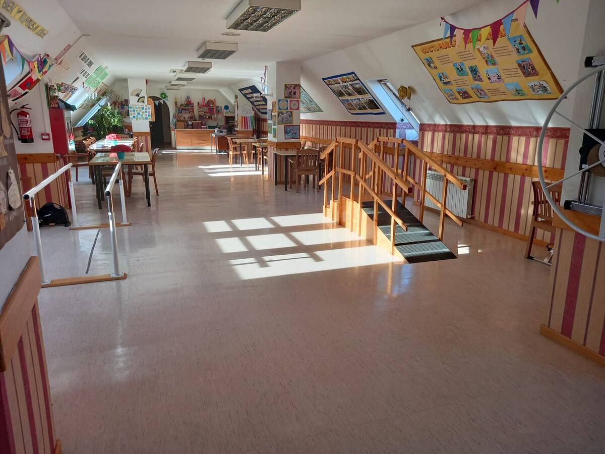 Los usuarios de las residencias de mayores de Sabiñánigo podrán ver el ambiente navideño de la localidad