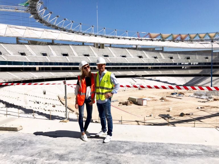 Diego Pablo Simeone en el Wanda Metropolitano.