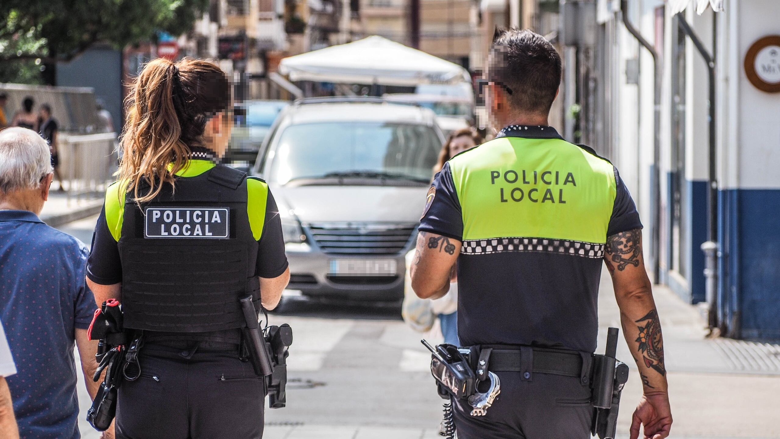 Imagen de archivo de la Policía Local de Elda