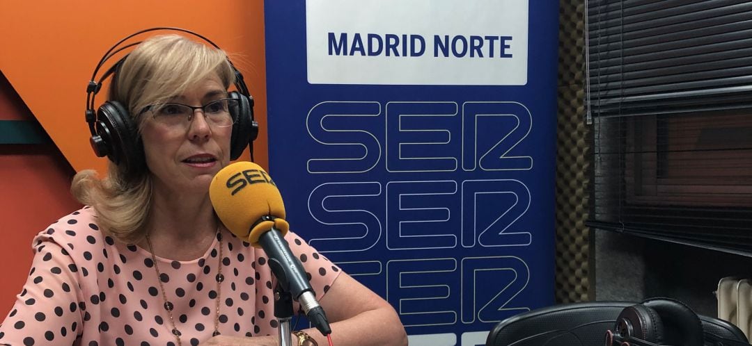 Yolanda Sanz, alcaldesa de El Molar en los estudios de SER Madrid Norte