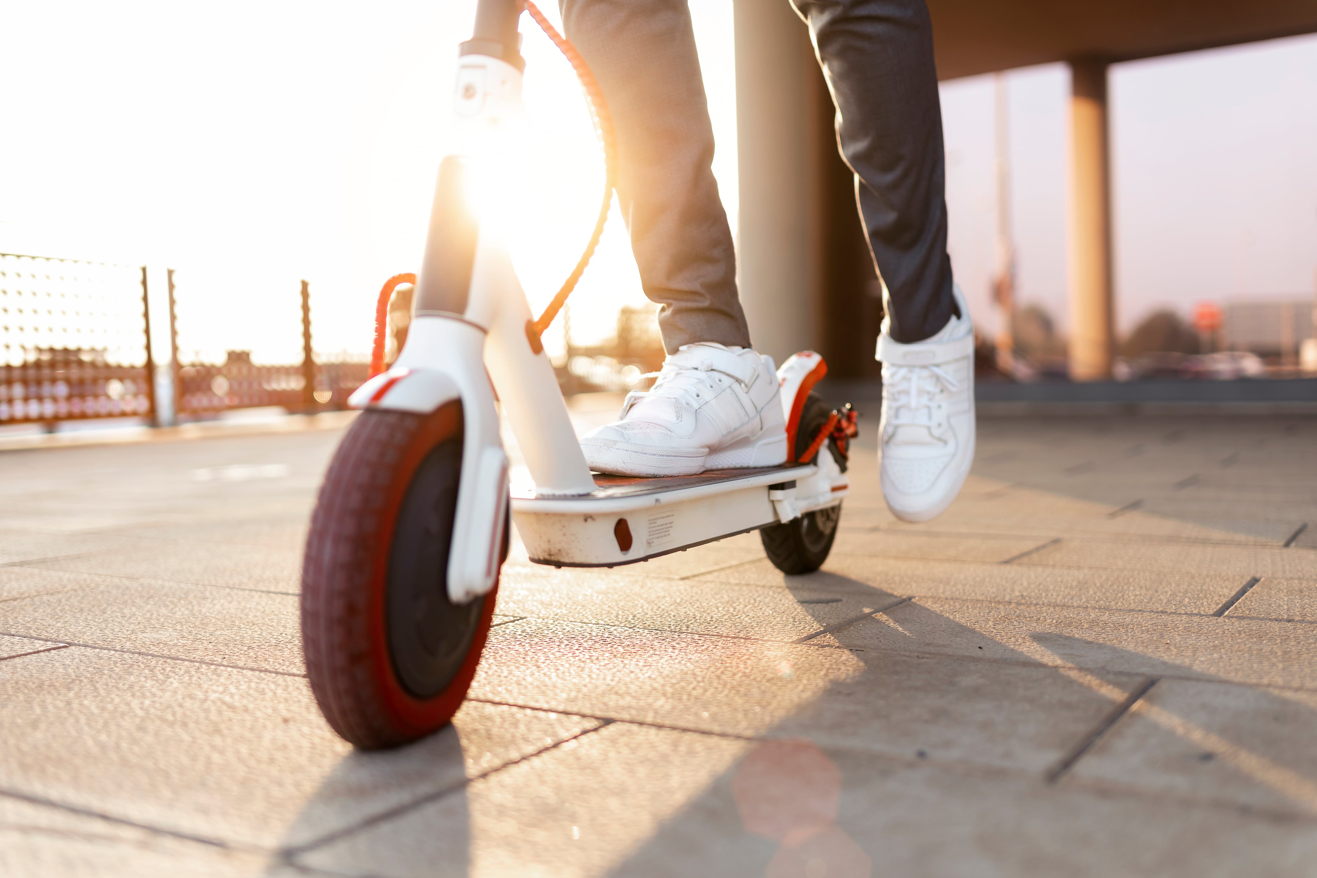 Patinete eléctrico.