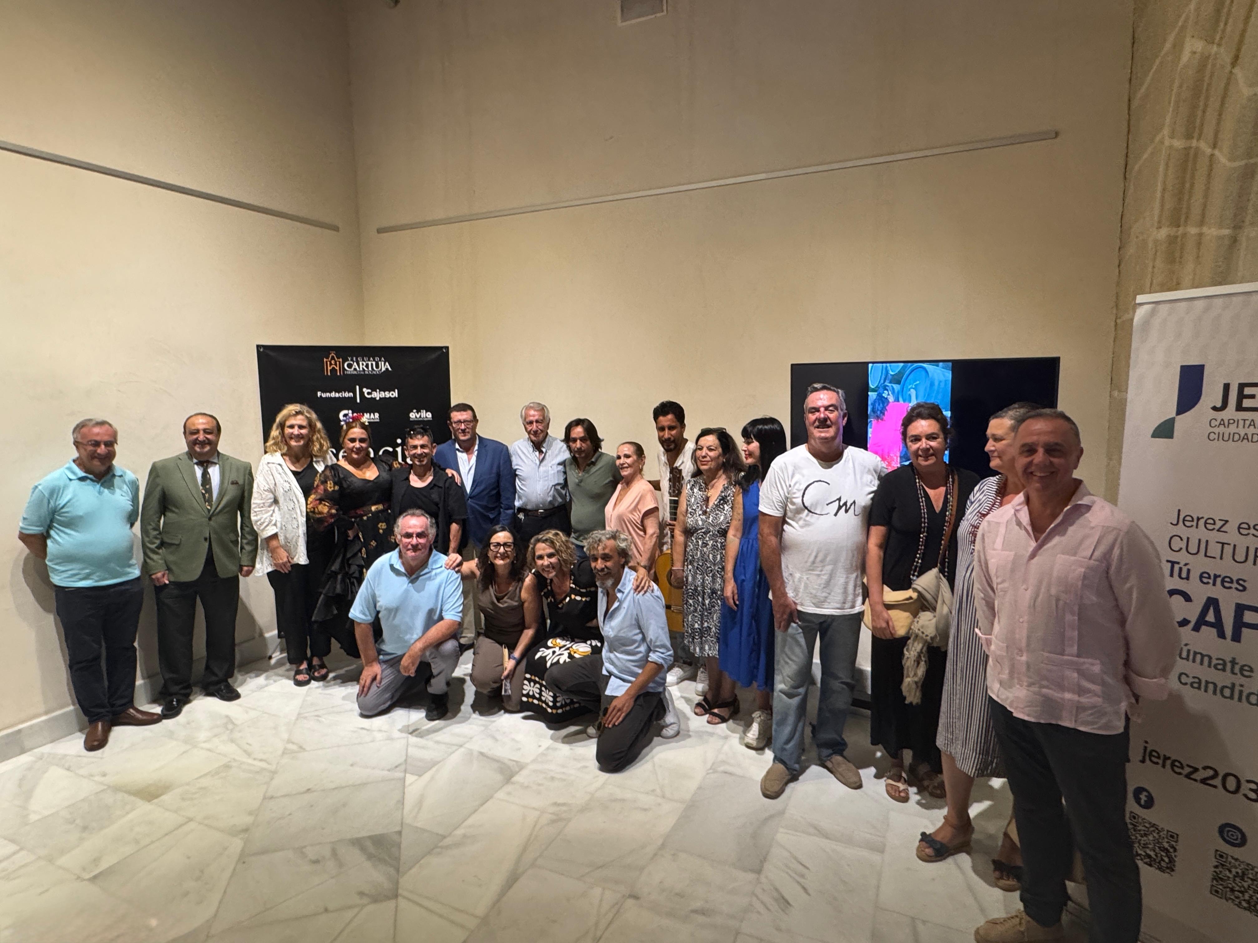 Inauguración de la muestra en los Claustros de Santo Domingo