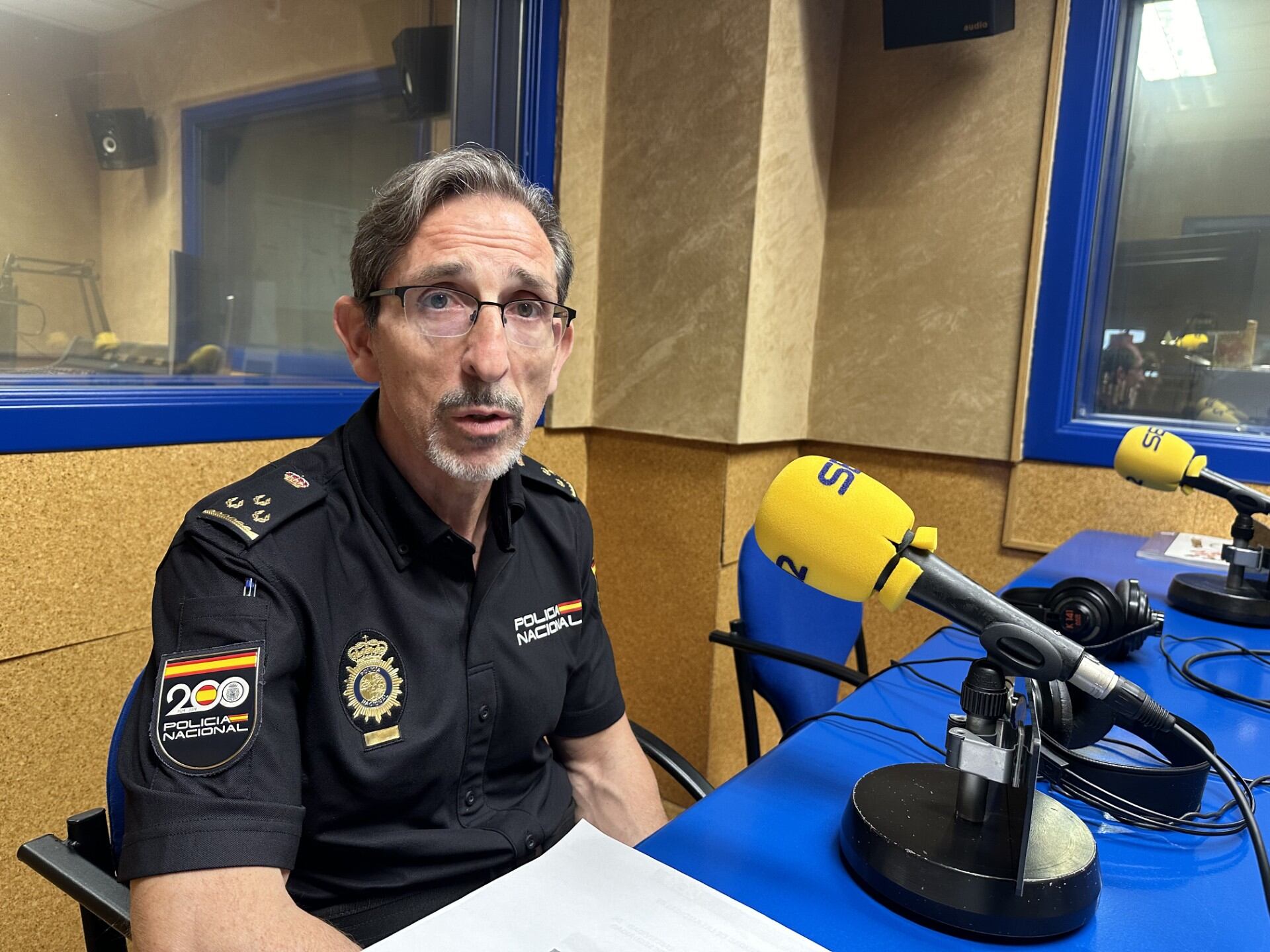 Guillermo Alastruey, portavoz Policía Nacional en Huesca