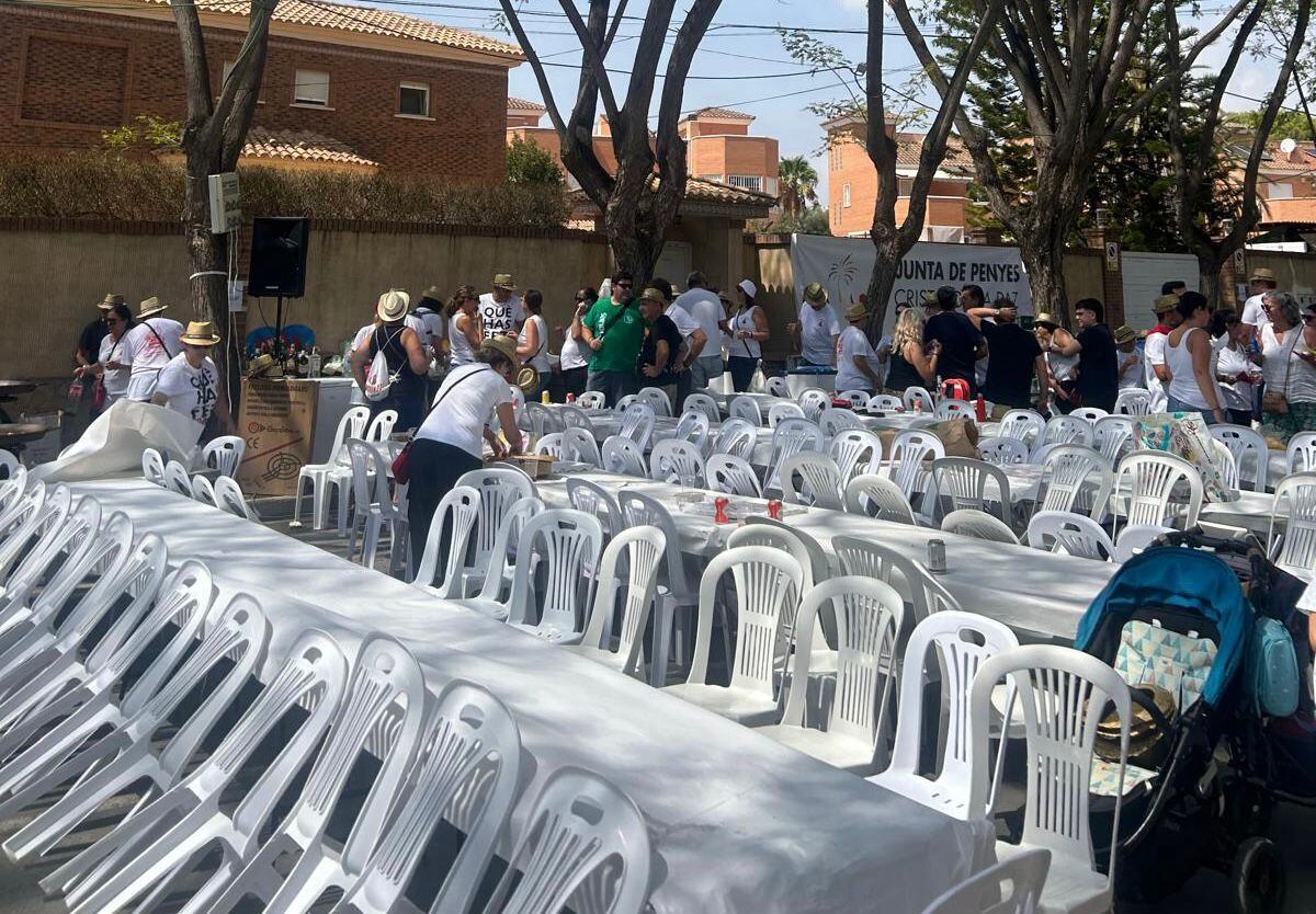 Este domingo durante las celebración de las Paellas en Sant Joan d´Alacant