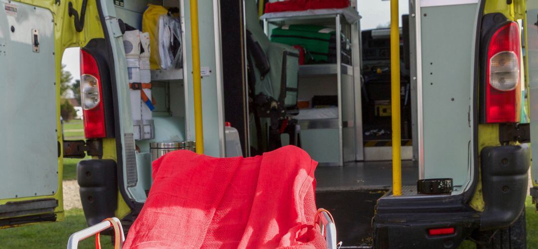 Ambulancia de transporte sanitario