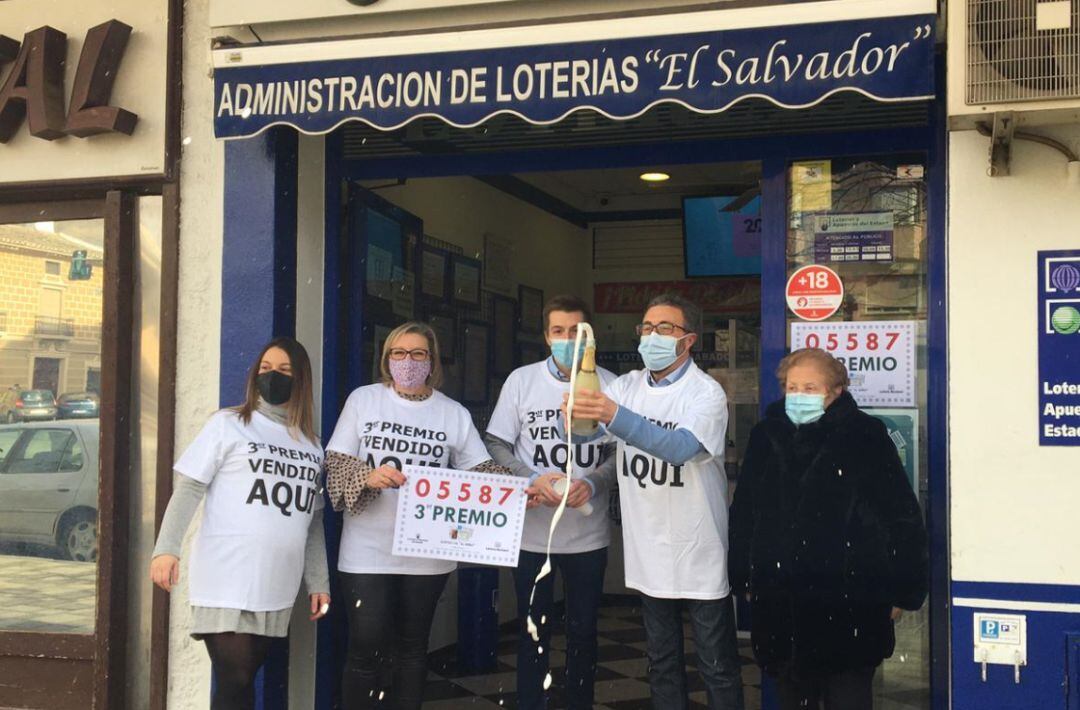 El tercer premio de la Lotería del Niño ha caído en La Roda