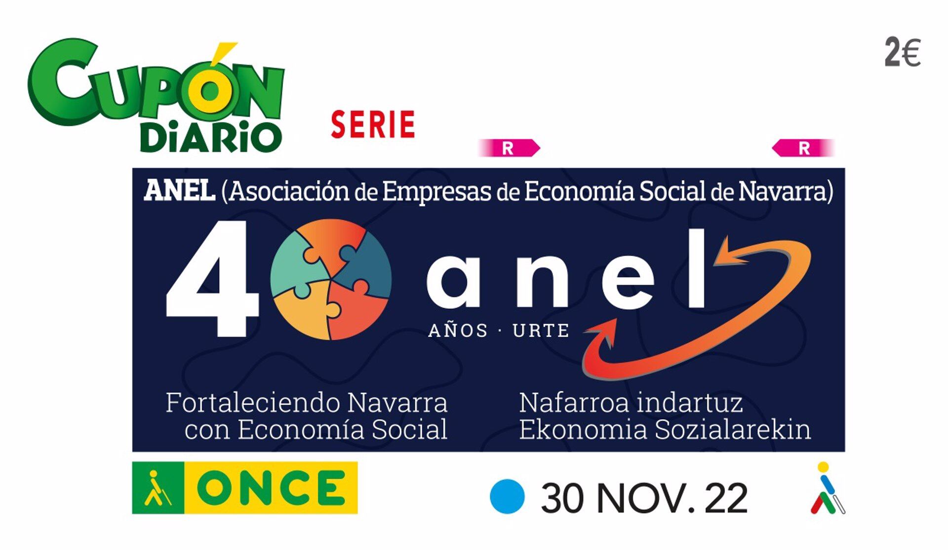 Cupón 40 aniversario de la Asociación de Empresas de Economía Social / EP