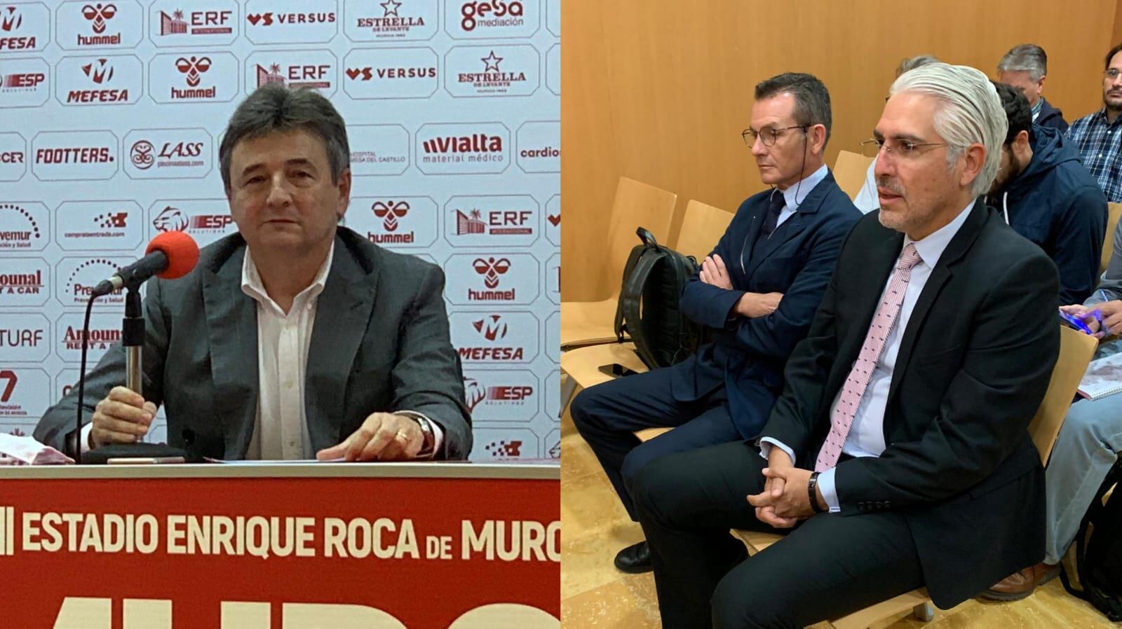 Agustín Ramos y Mauricio García de la Vega (Radio Murcia Cadena SER)