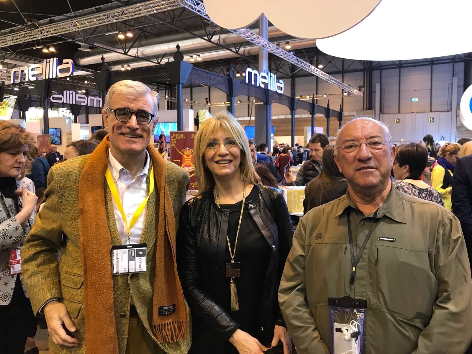 Manuel Garrido, Encarna Samitier y Paco Lacau. Foto: Manuel Garrido