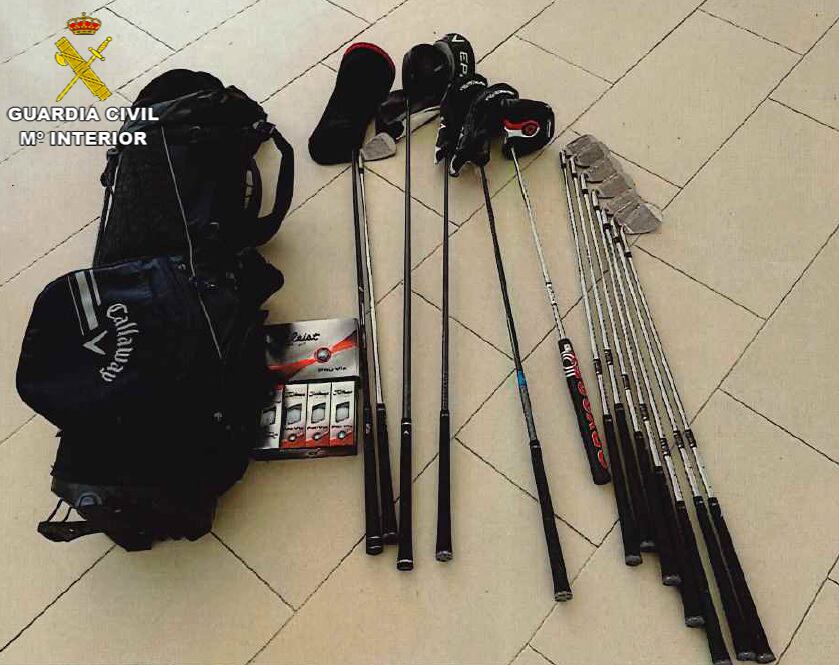 Imagen de los objetos robados