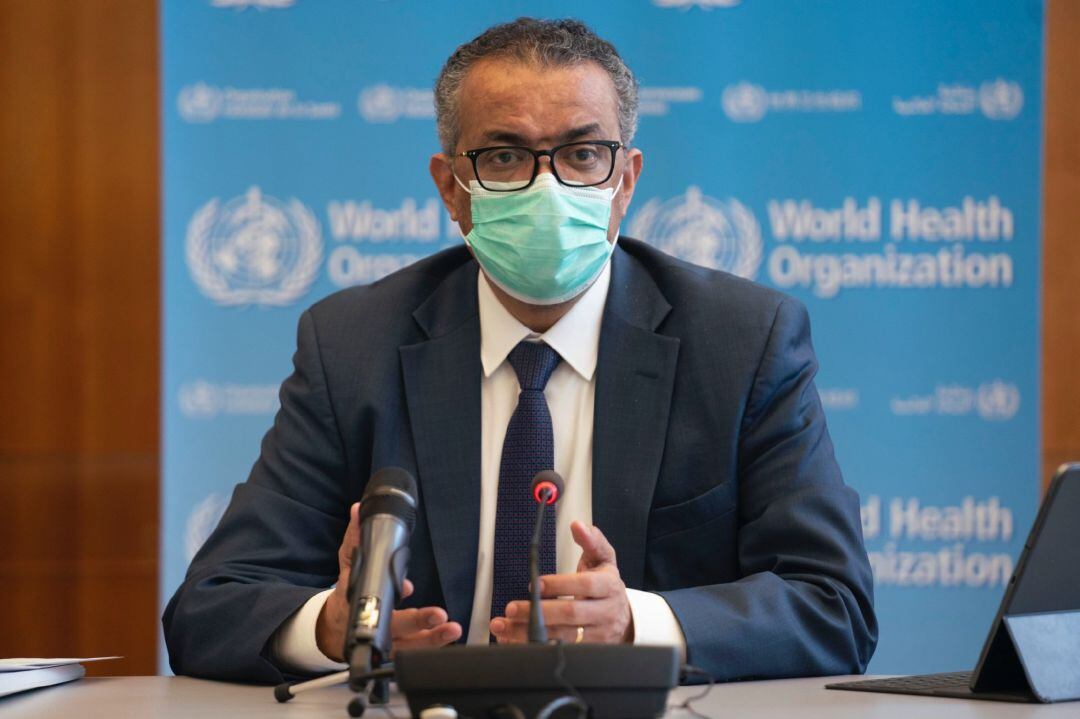 El director general de la Organización Mundial de la Salud (OMS), Tedros Adhanom Ghebreyesus (Archivo)