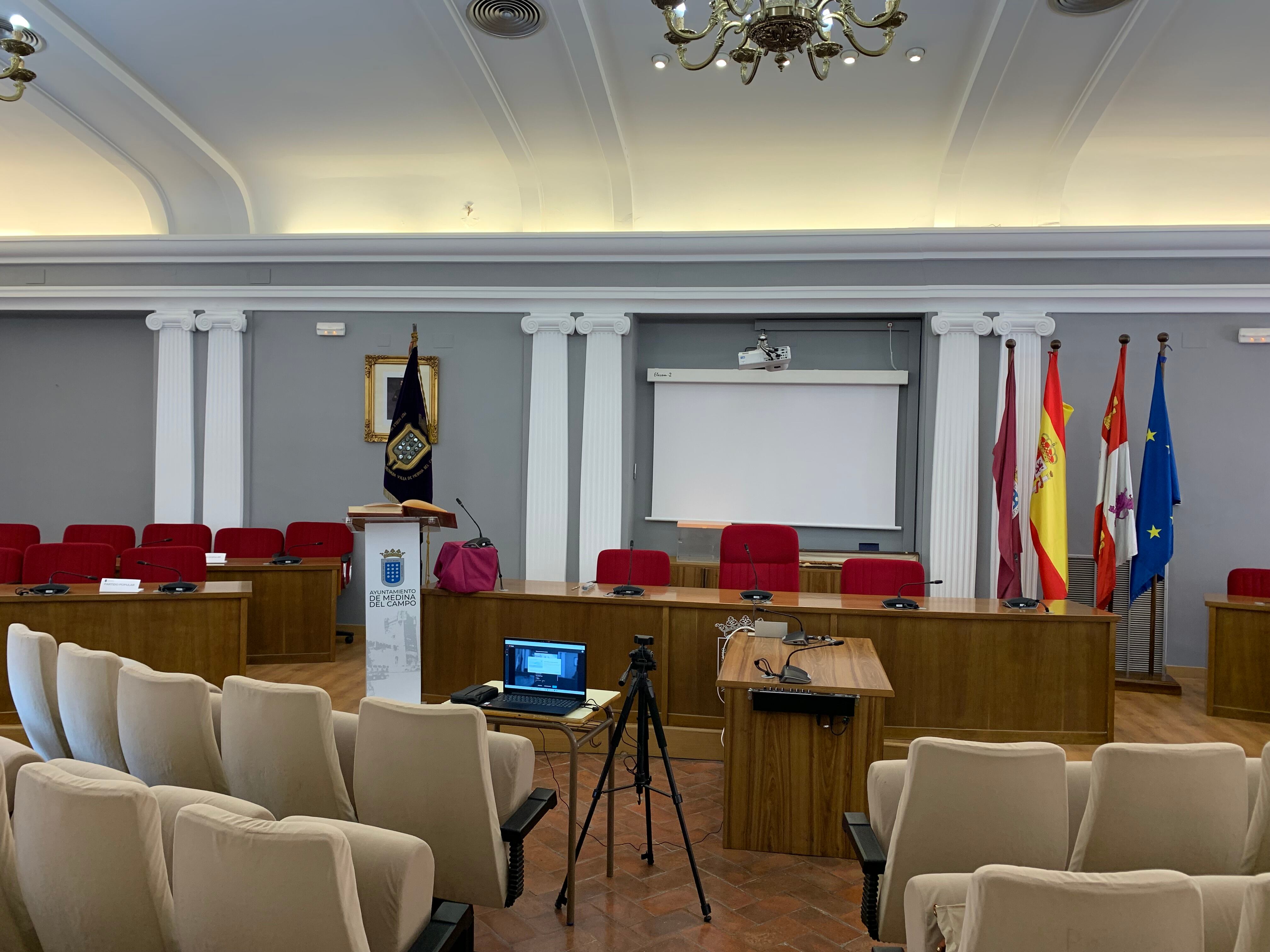 El Ayuntamiento de Medina del Campo prepara el pleno de Constitución de Gobierno