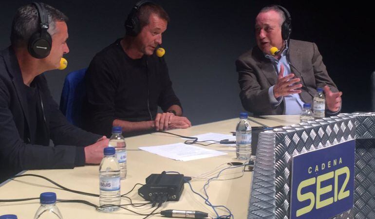 Fernando Roig, durante la entrevista con Manu Carreño