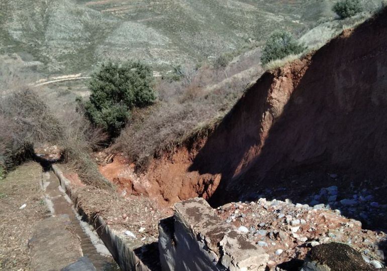 Estado del derrumbe