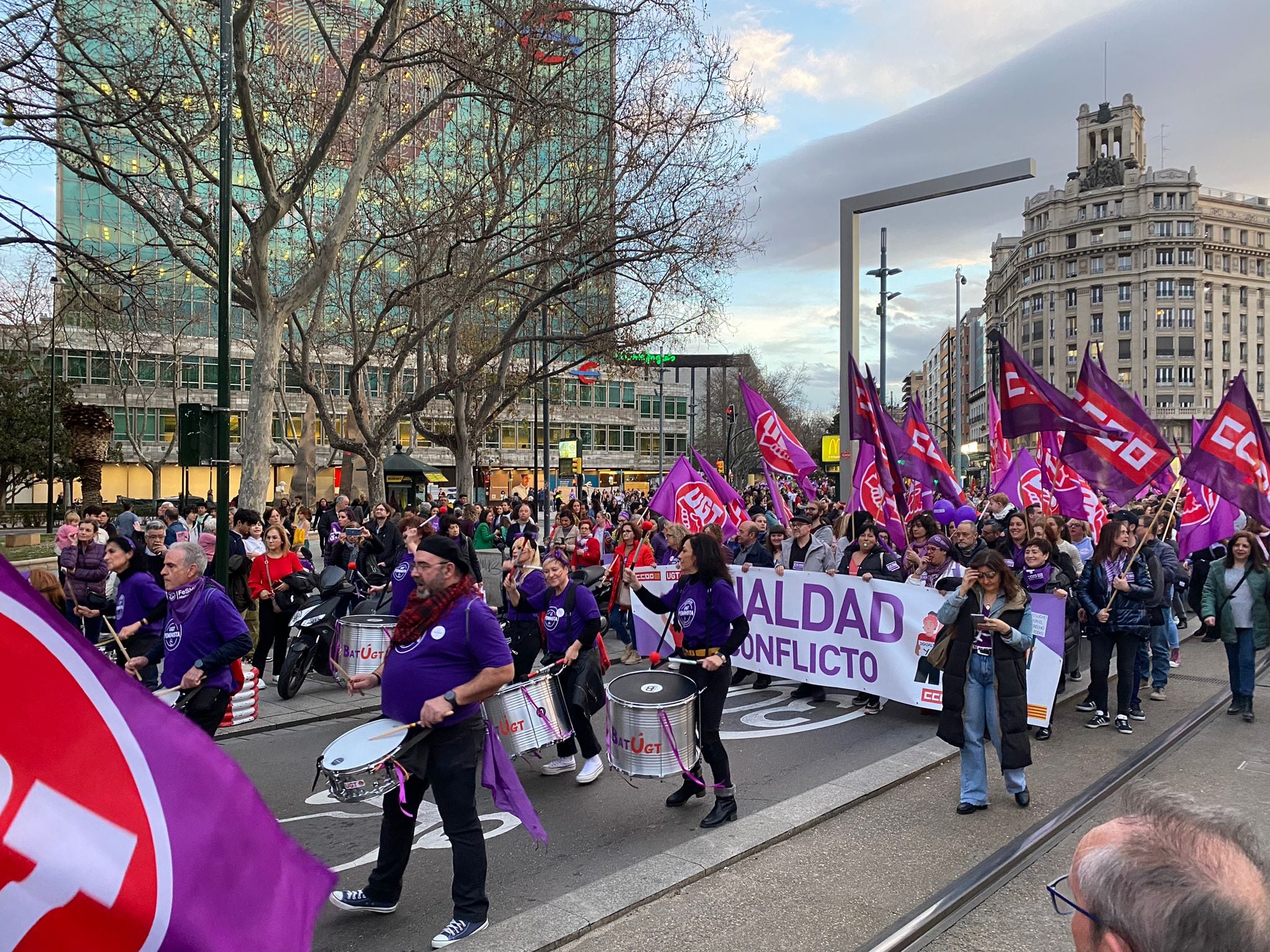 Manifestación 8M Zaragoza 2023