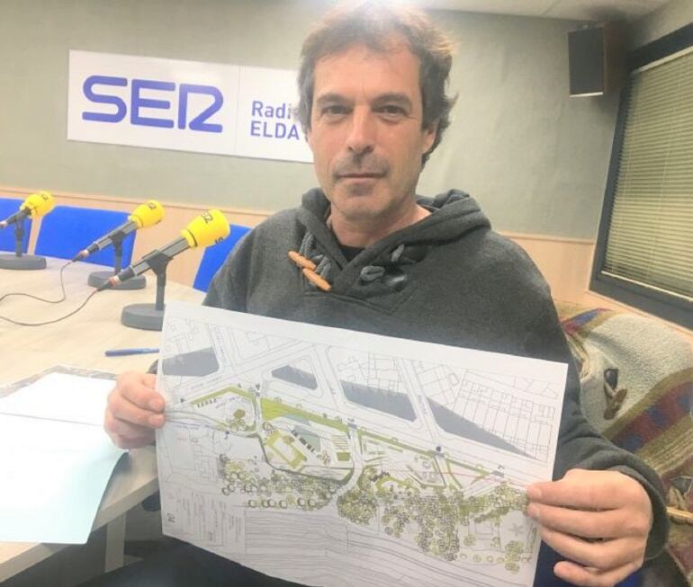 Javier Martínez, concejal en Sax, en Radio Elda