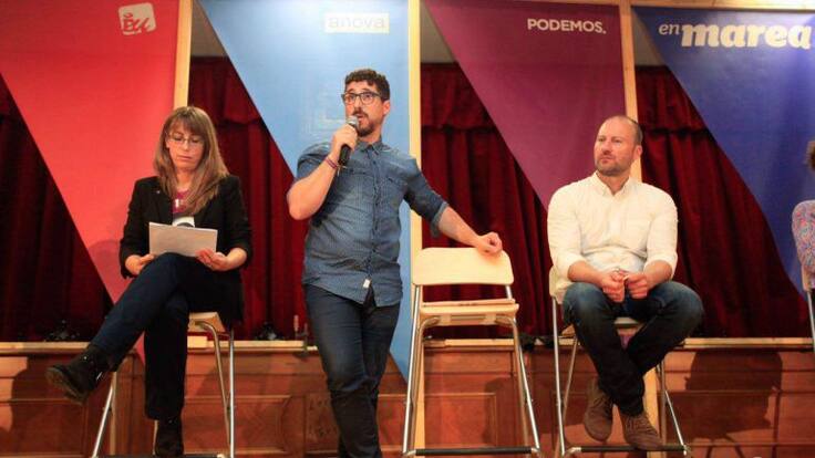 José Pérez, miembro del Consejo Ciudadano de Podemos Galicia (12/07/2016)