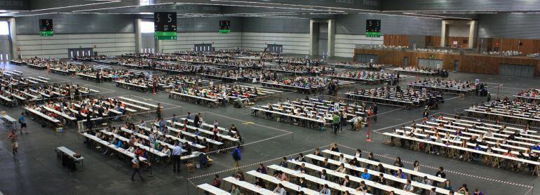 Imagen de archivo durante la realización de una OPE