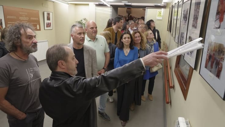 Visitamos la exposición sobre la figura del Síndico con Carlos García