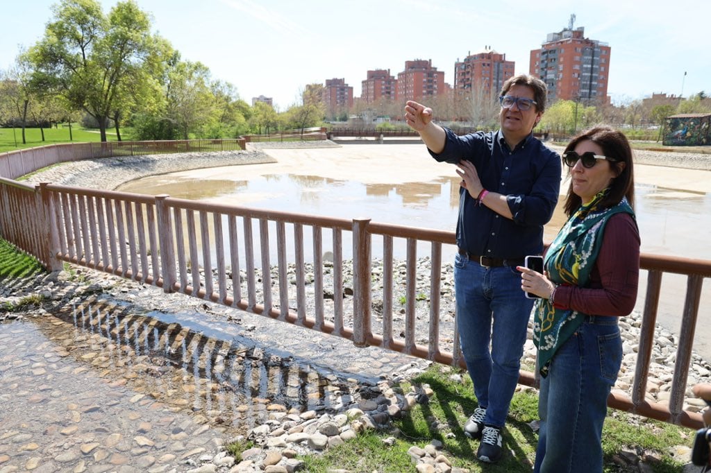 Javier Ayala en el lago de Loranca