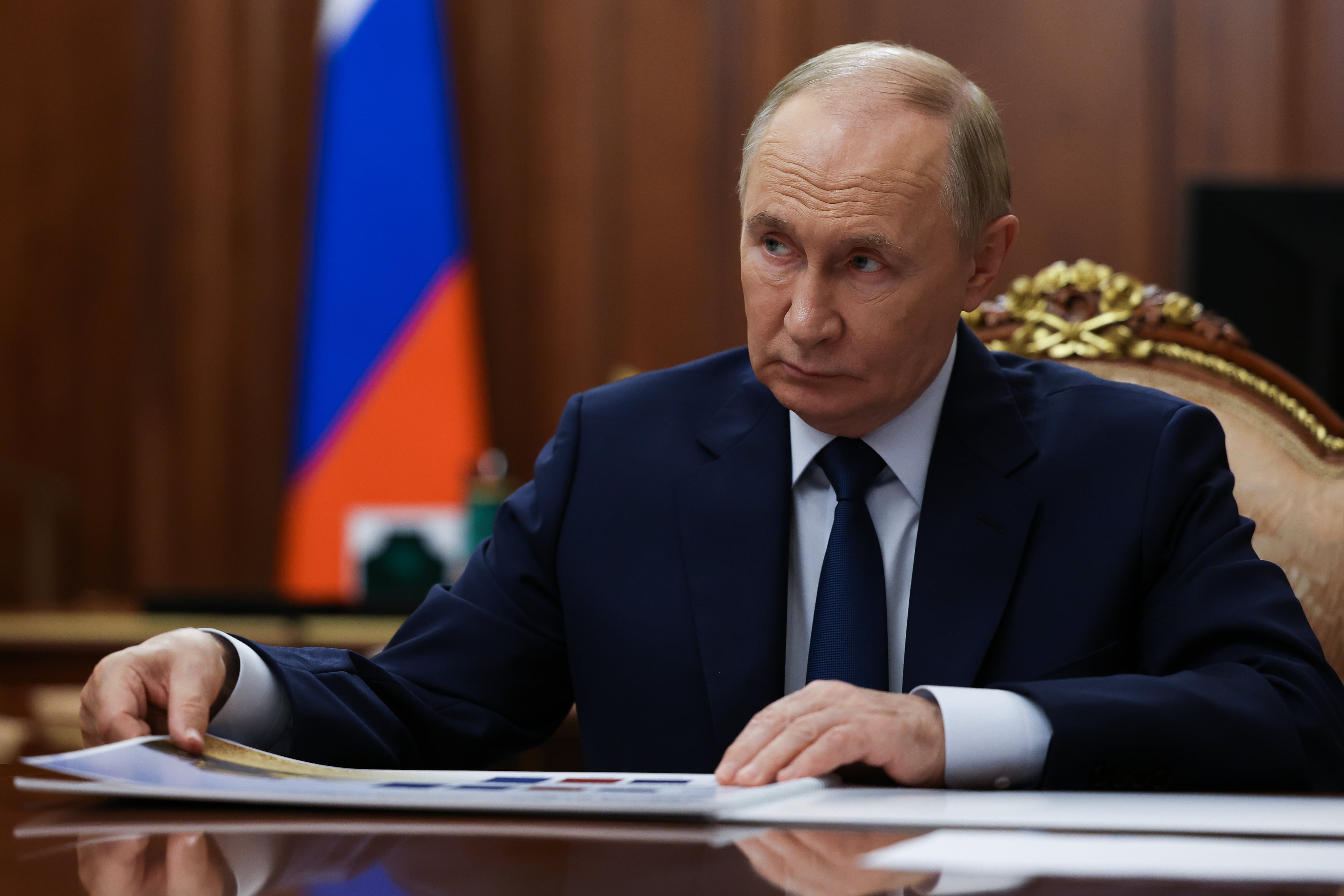 El presidente ruso, Vladimir Putin.