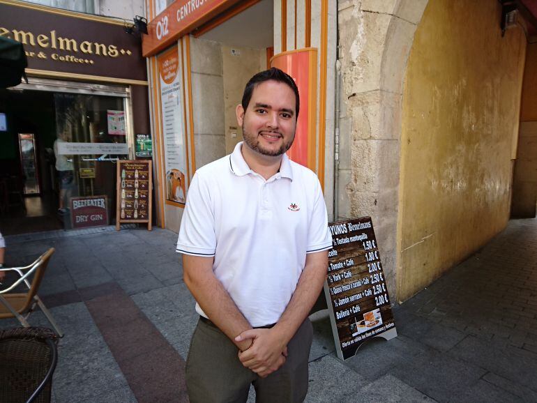 El portavoz del grupo municipal de Ciudadanos hoy