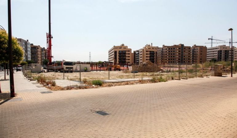 Las obras del nuevo colegio en El Bercial han quedado paralizadas