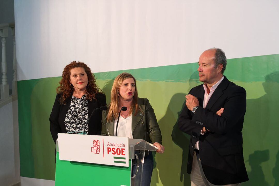 La secretaria del PSOE de la provincia de Cádiz, Irene García, valora los resultados del 28A