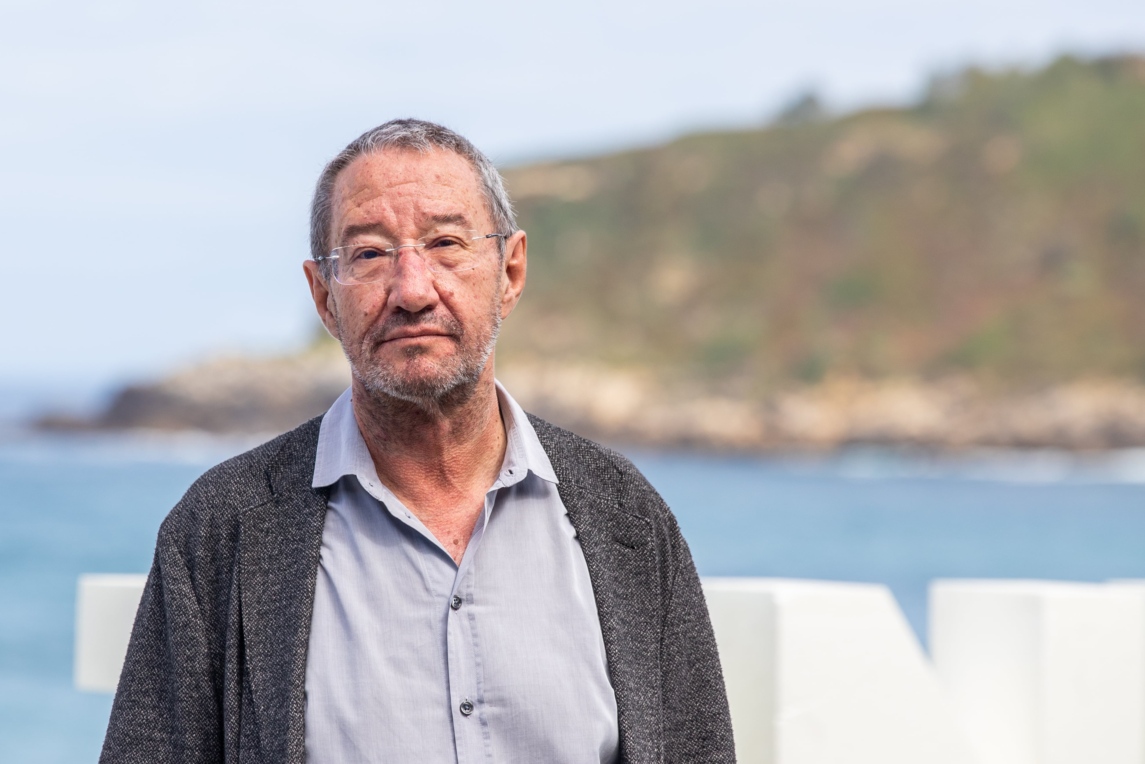 Carlos Boyero en el Festival de San Sebastián.