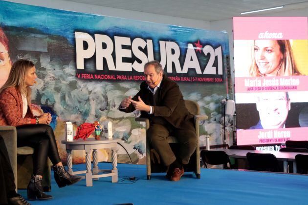 María Jesús Merino en la feria Presura 2021