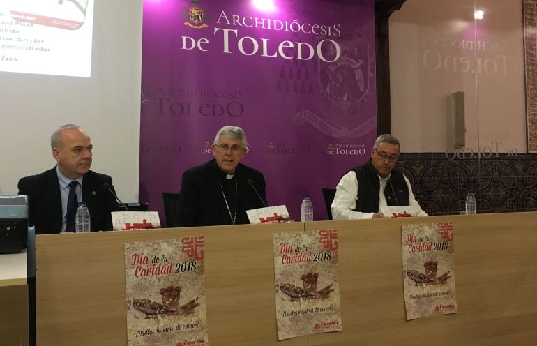 Braulio Rodríguez, arzobispo de Toledo, en el centro de la imagen