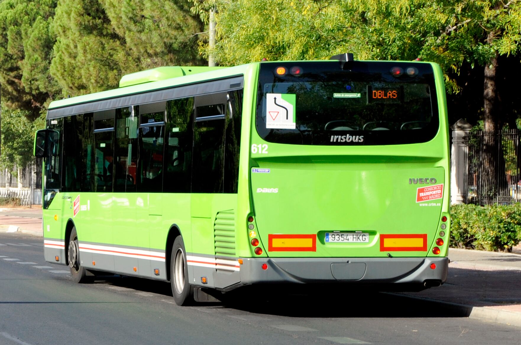 Autobús por Móstoles
