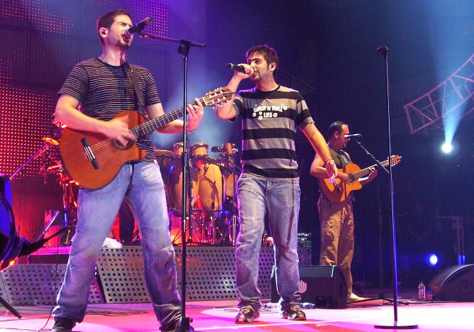 David y José Muñoz, los Estopa, llegaron a Valladolid el 31 de agosto para ofrecer un concierto especial con motivo del 40 aniversario de Los 40 Principales.