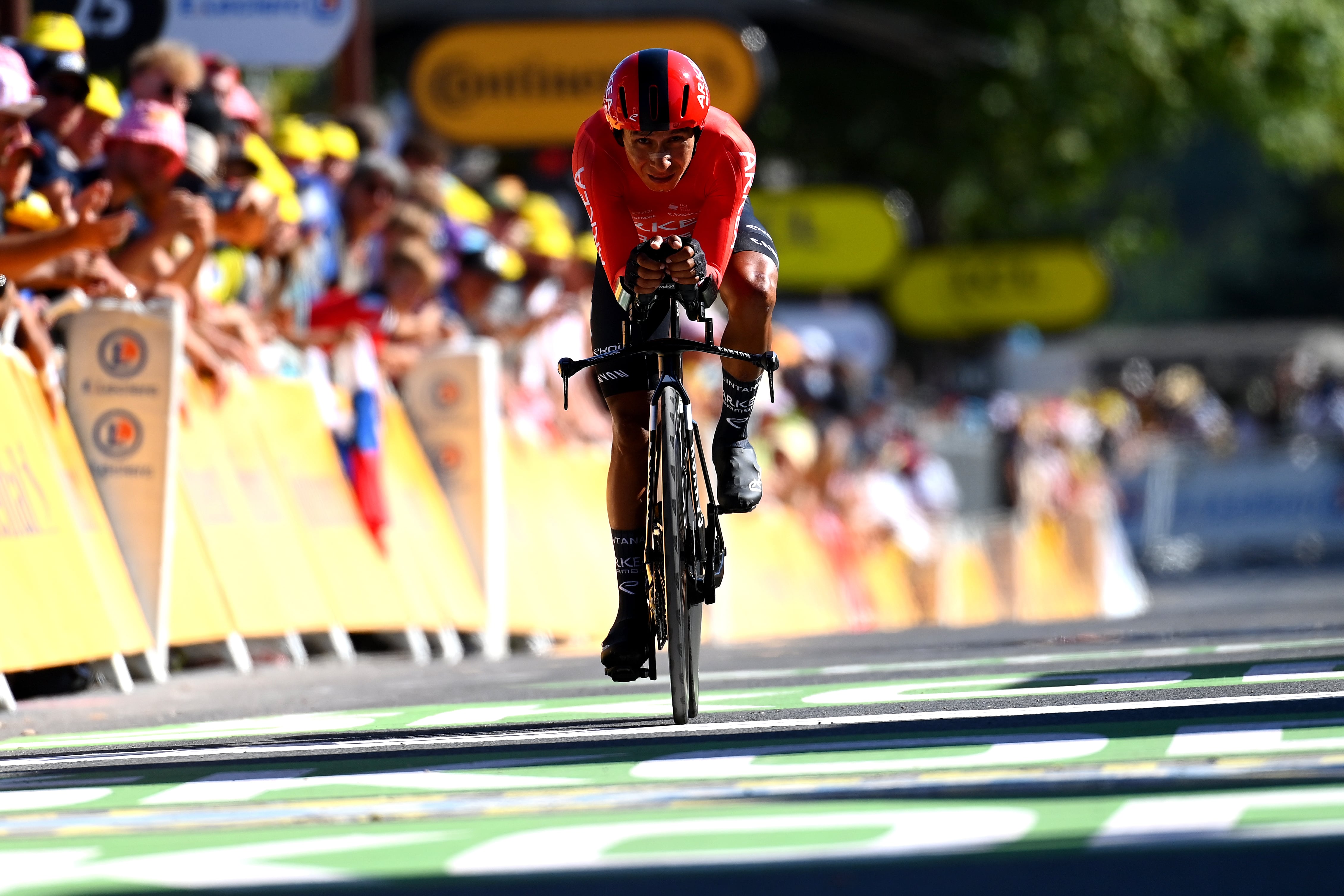 Nairo Quintana, durante el tour de Francia. (Photo by Tim de Waele/Getty Images)